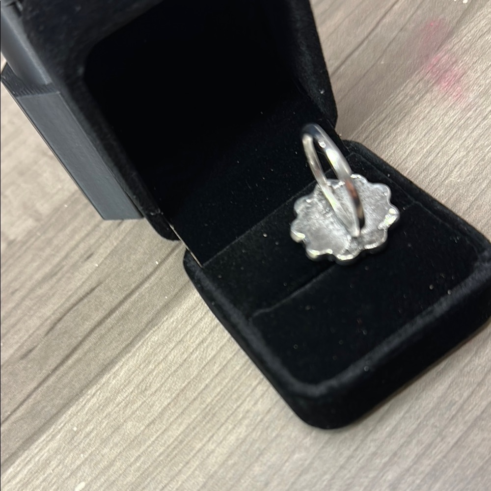 ❣️5 items $25 Unlisted Blue and Silver Statement Ring 🆕 - Picture 3 of 4